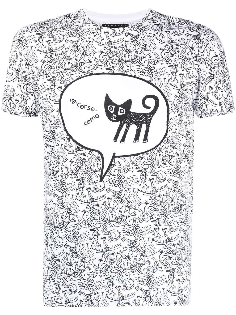 Graphic Print Short-Sleeved T-Shirt