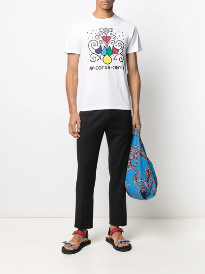Graphic Print Short-Sleeved T-Shirt