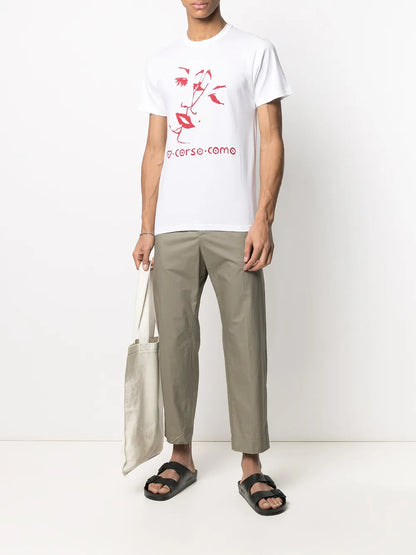 Graphic Print Short-Sleeved T-Shirt