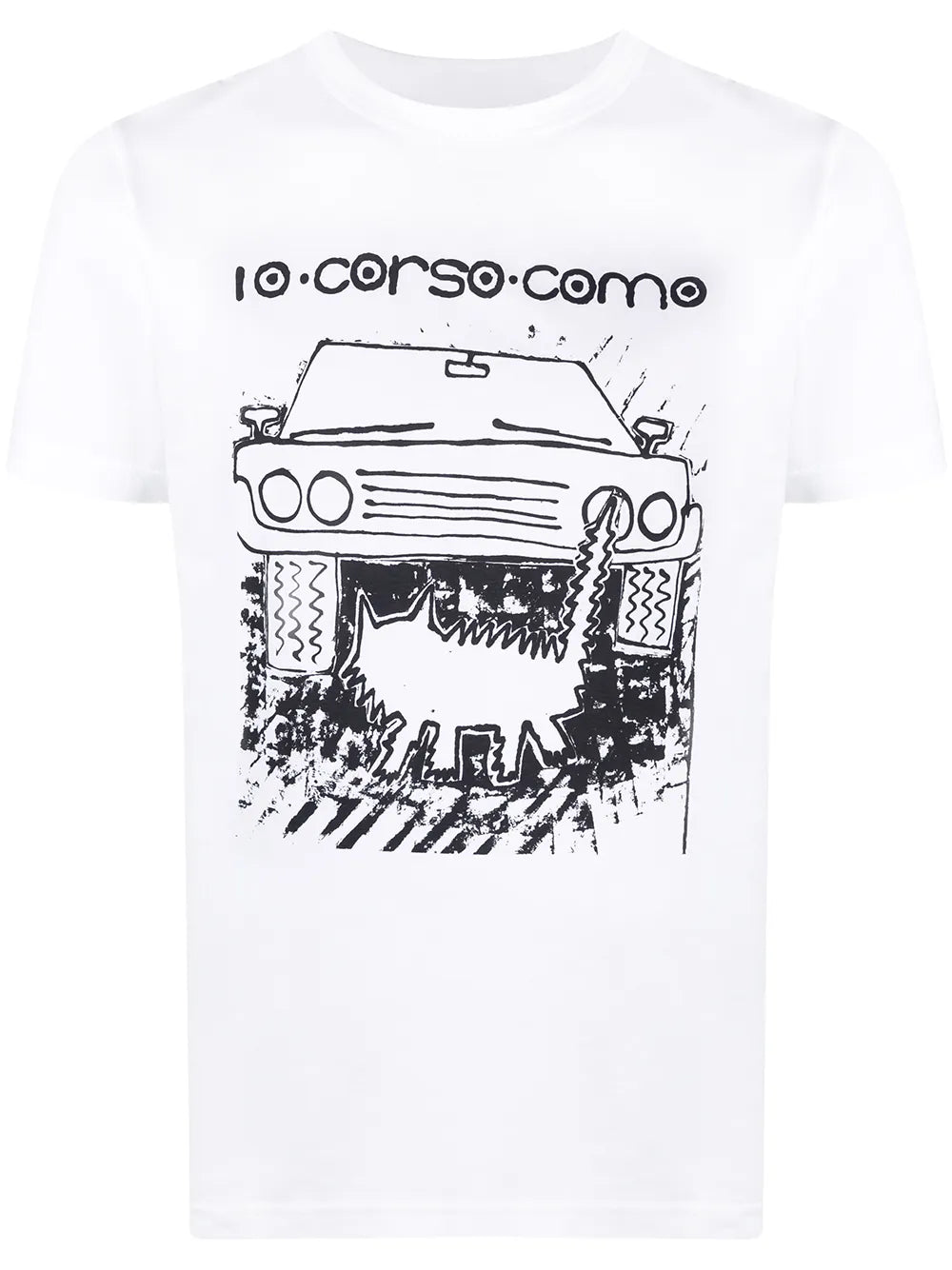 Graphic Print Short-Sleeved T-Shirt