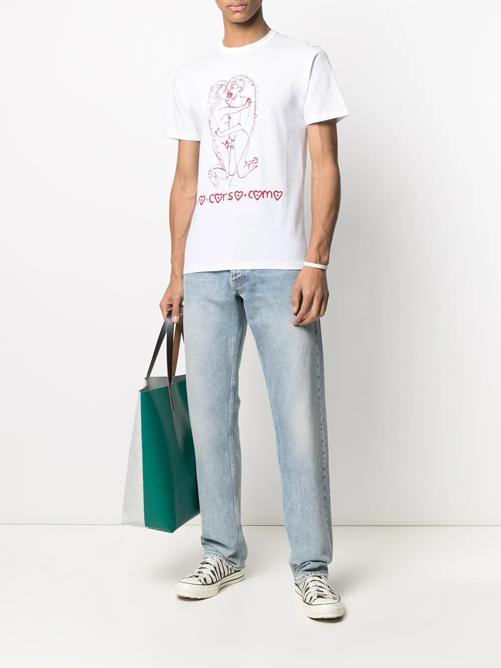 Graphic Print Short-Sleeved T-Shirt