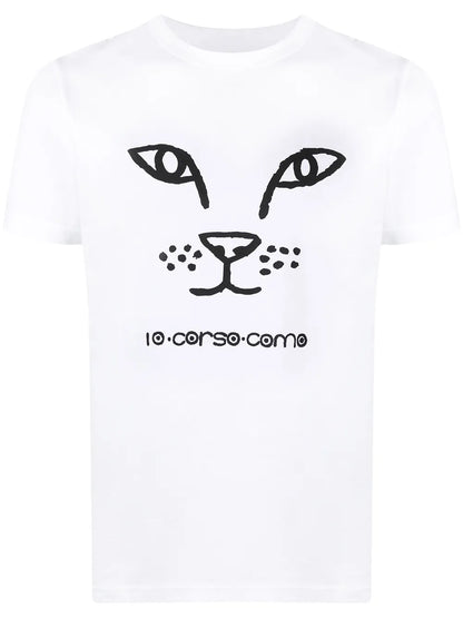 Graphic Print Short-Sleeved T-Shirt