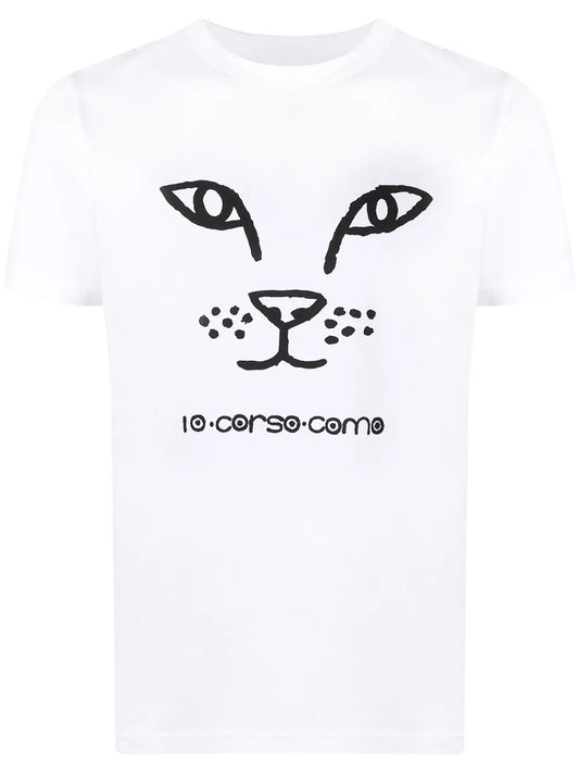 Graphic Print Short-Sleeved T-Shirt