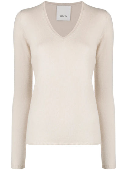 V-Neck Cashmere Jumper