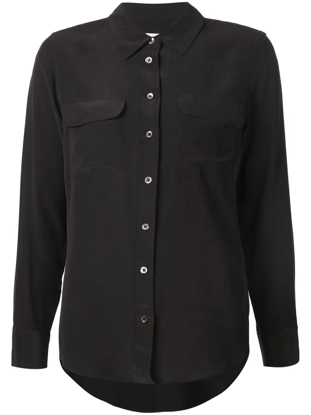 Signature Slim-Fit Silk Shirt
