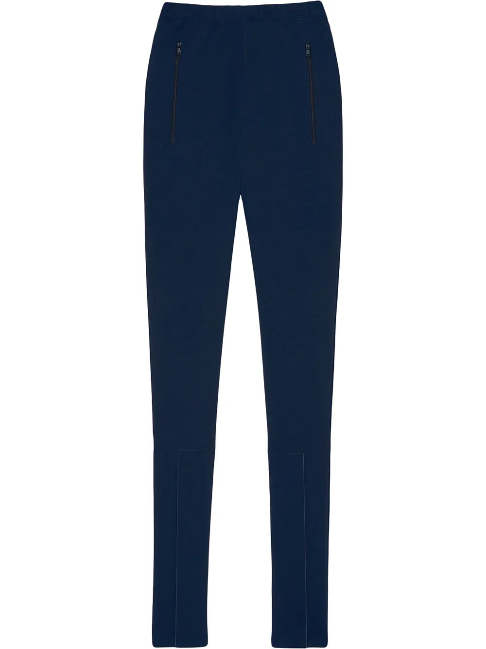 Front Ankle-Zip Leggings