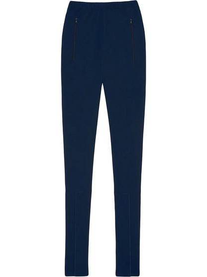 Front Ankle-Zip Leggings