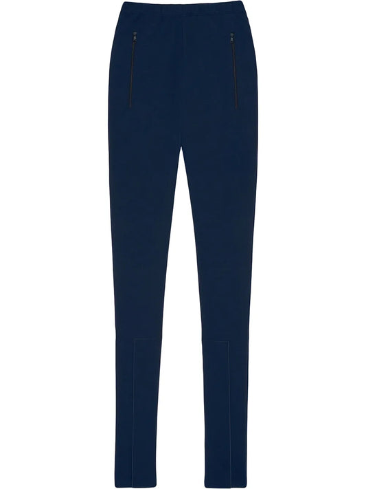 Front Ankle-Zip Leggings