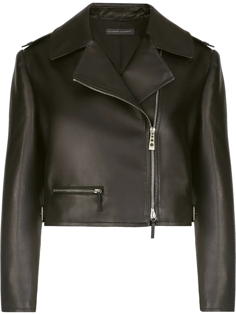 Cropped Biker Jacket