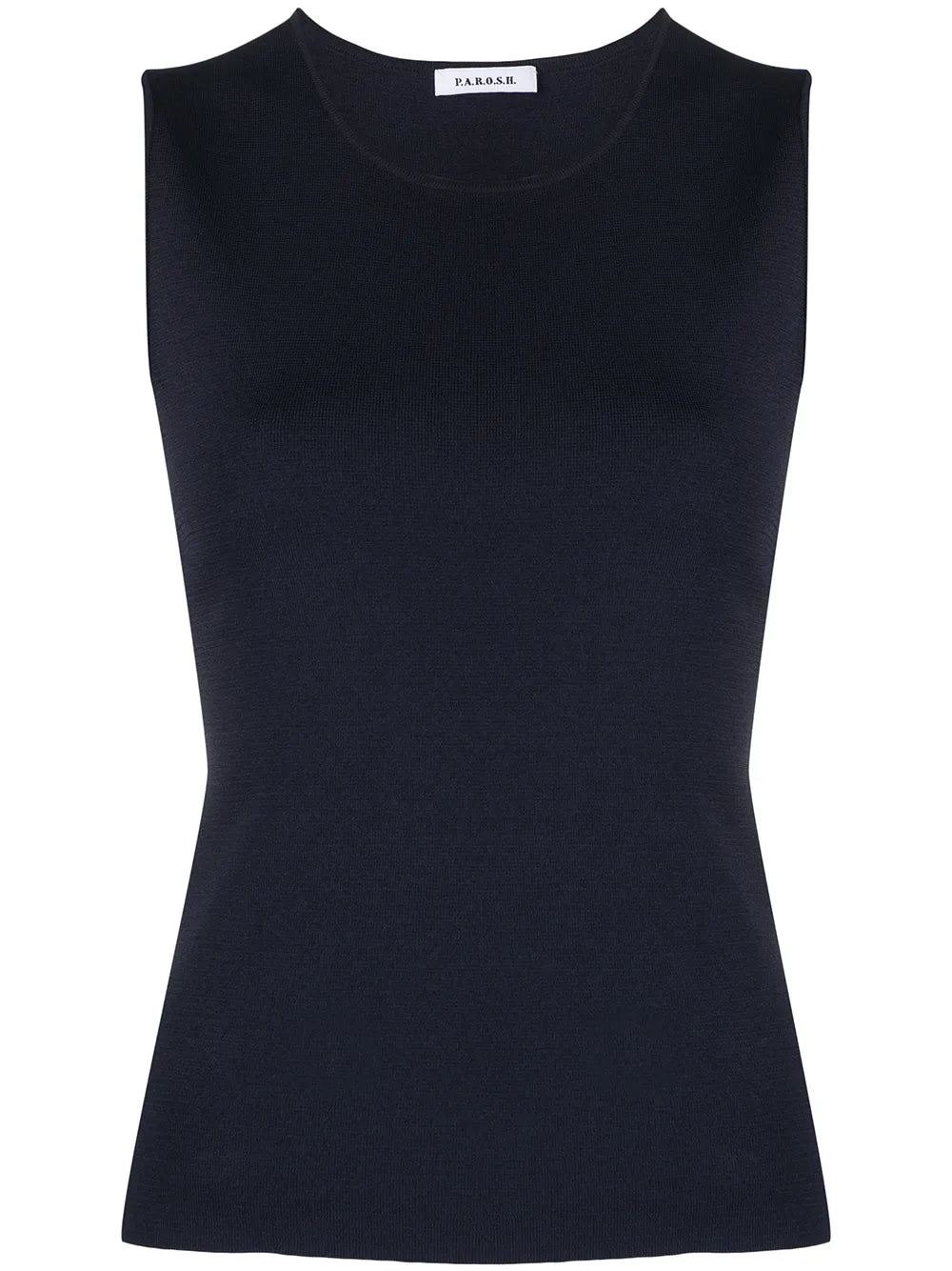 Round-Neck Sleeveless Tank Top