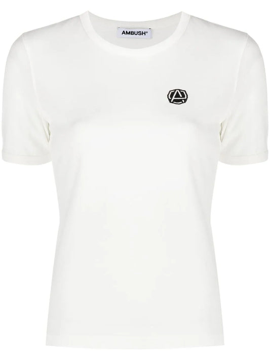 Logo Patch Crew-Neck T-Shirt