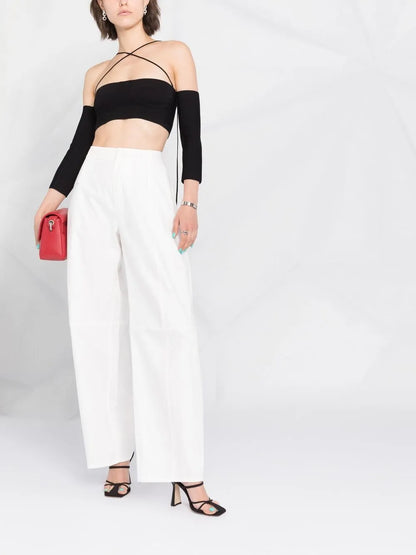 Off-Shoulder Cropped Top