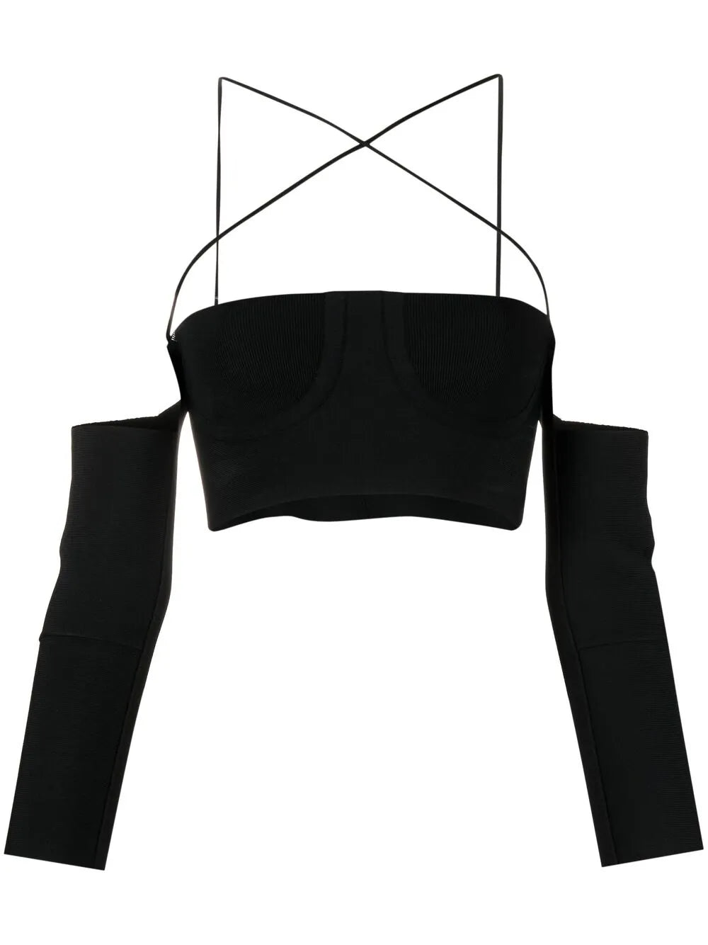Off-Shoulder Cropped Top