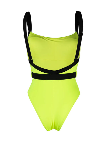 Miami Two-Tone Swimsuit