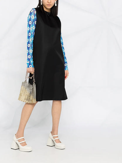 Sleeveless Shift Midi Dress