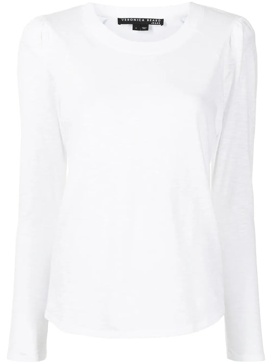 Round Neck Long-Sleeved T-Shirt