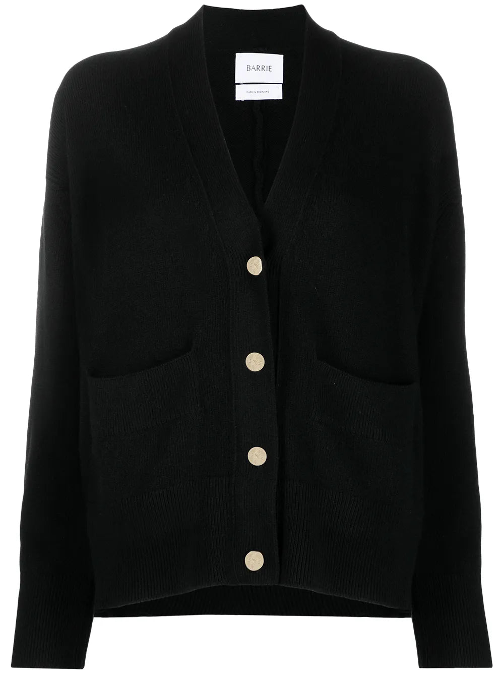 Button-Up Cashmere Cardigan