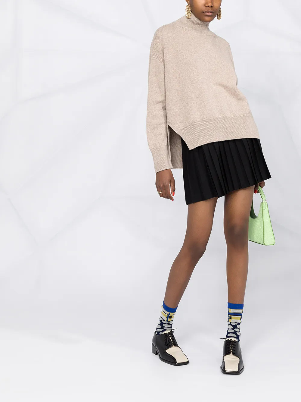Roll Neck Cashmere Jumper