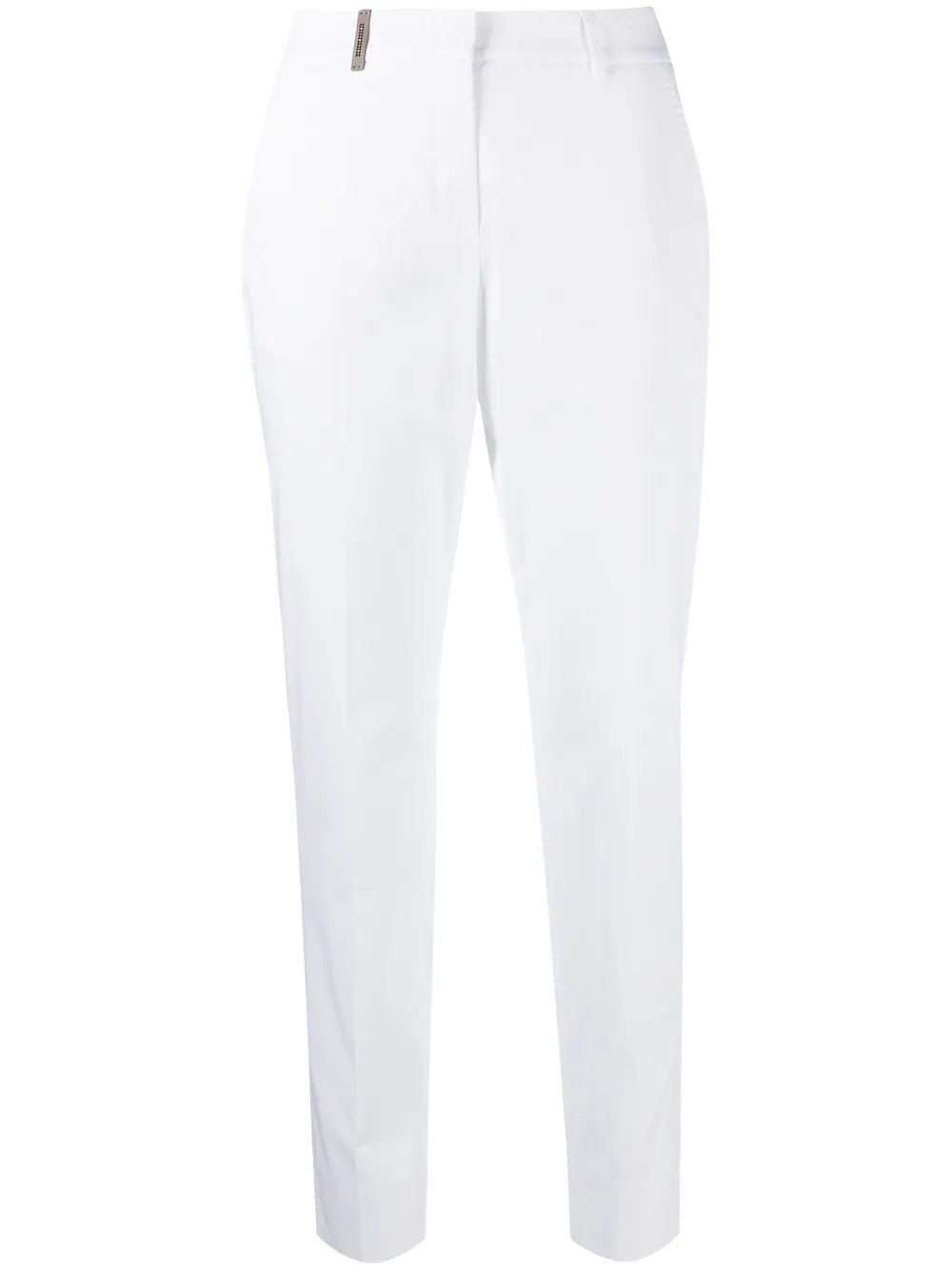 High-Waisted Tapered Trousers