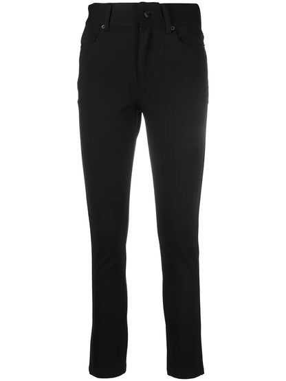 High-Waisted Cropped Trousers