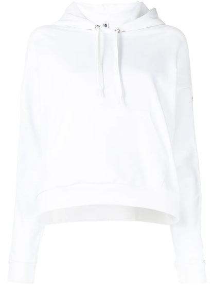 Logo-Stripe Drawstring Hoodie