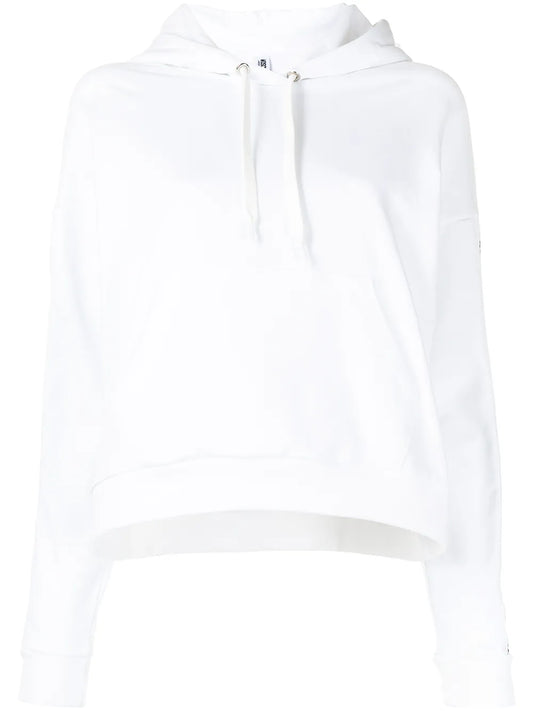 Logo-Stripe Drawstring Hoodie