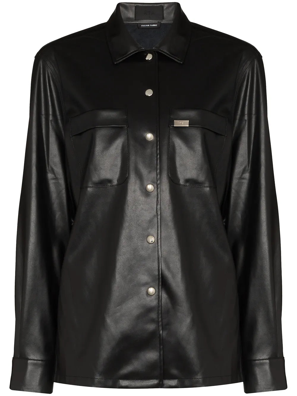 Barry Faux-Leather Shirt