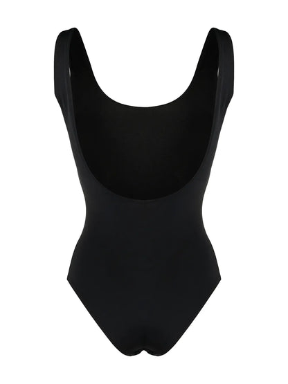Heart-Appliqué Swimsuit