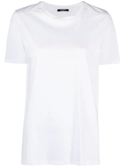 Flocked Logo T-Shirt