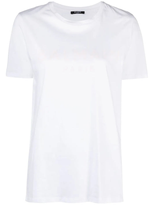 Flocked Logo T-Shirt
