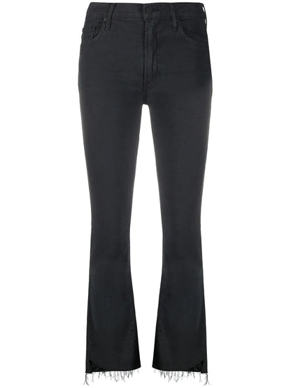 The Insider Crop Step Fray Jeans