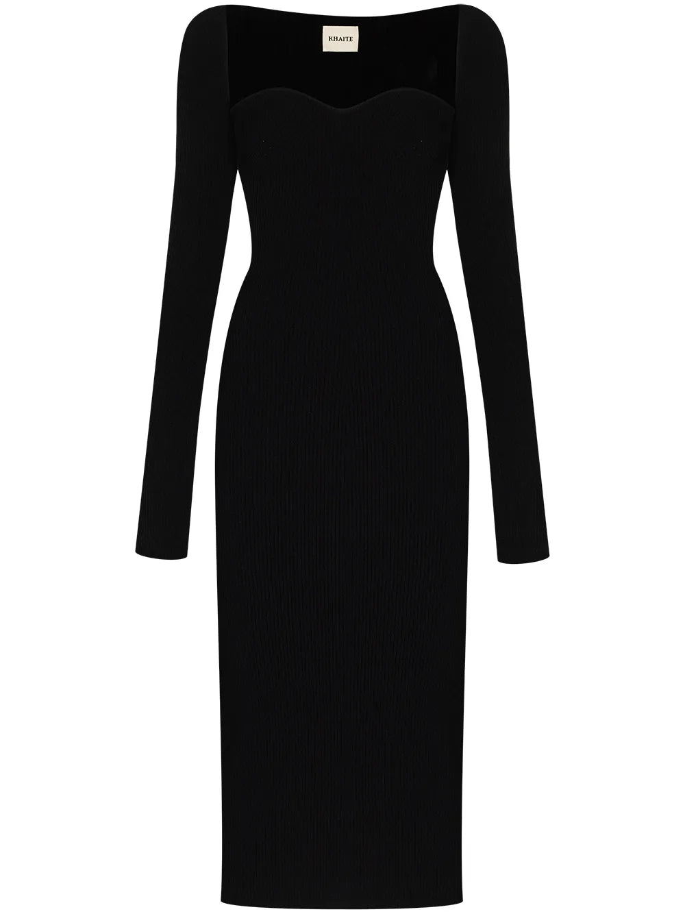 Beth Ribbed-Knit Dress
