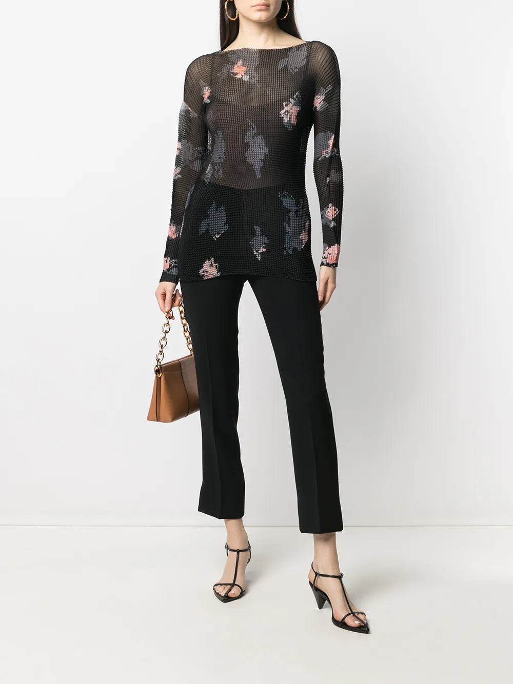 Cropped Slim-Fit Trousers