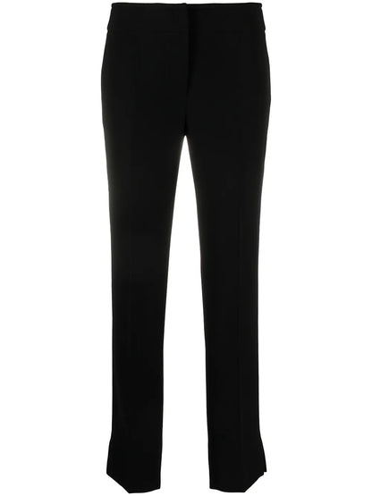 Cropped Slim-Fit Trousers