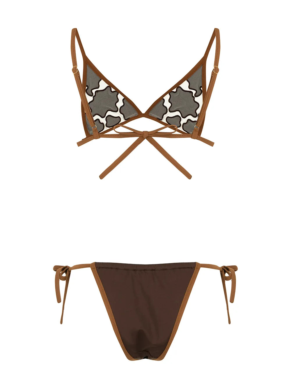 Skye Cow-Pattern Bikini