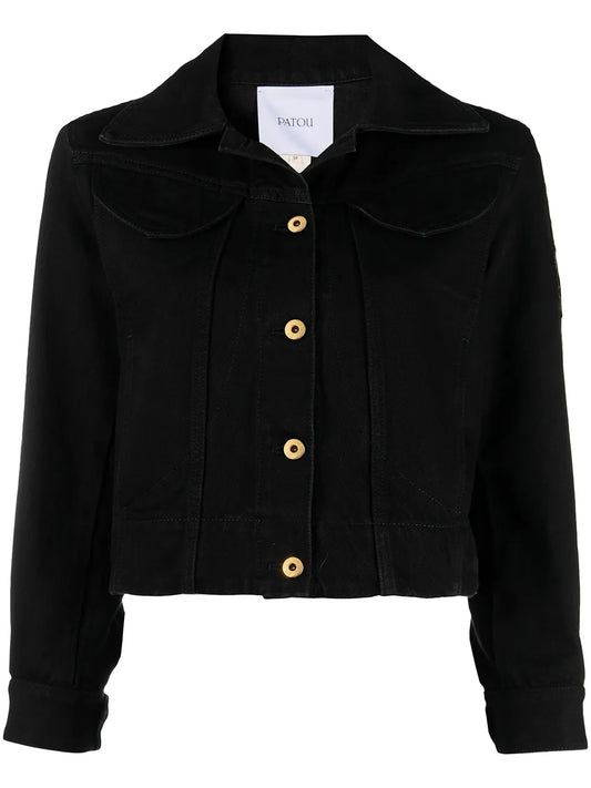 Cropped Organic Denim Jacket