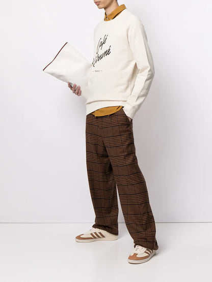 Logo Print Crew-Neck Sweatshirt