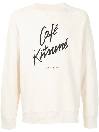 Logo Print Crew-Neck Sweatshirt