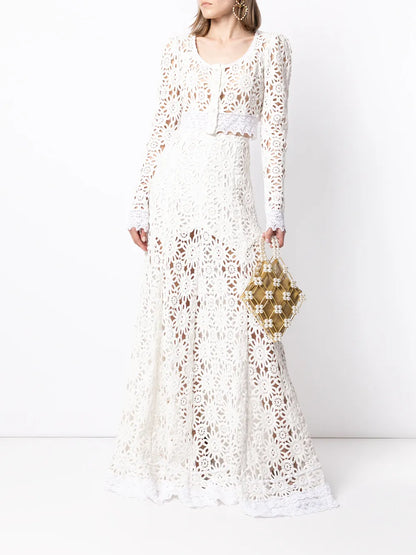 Noble Broderie Anglaise Skirt