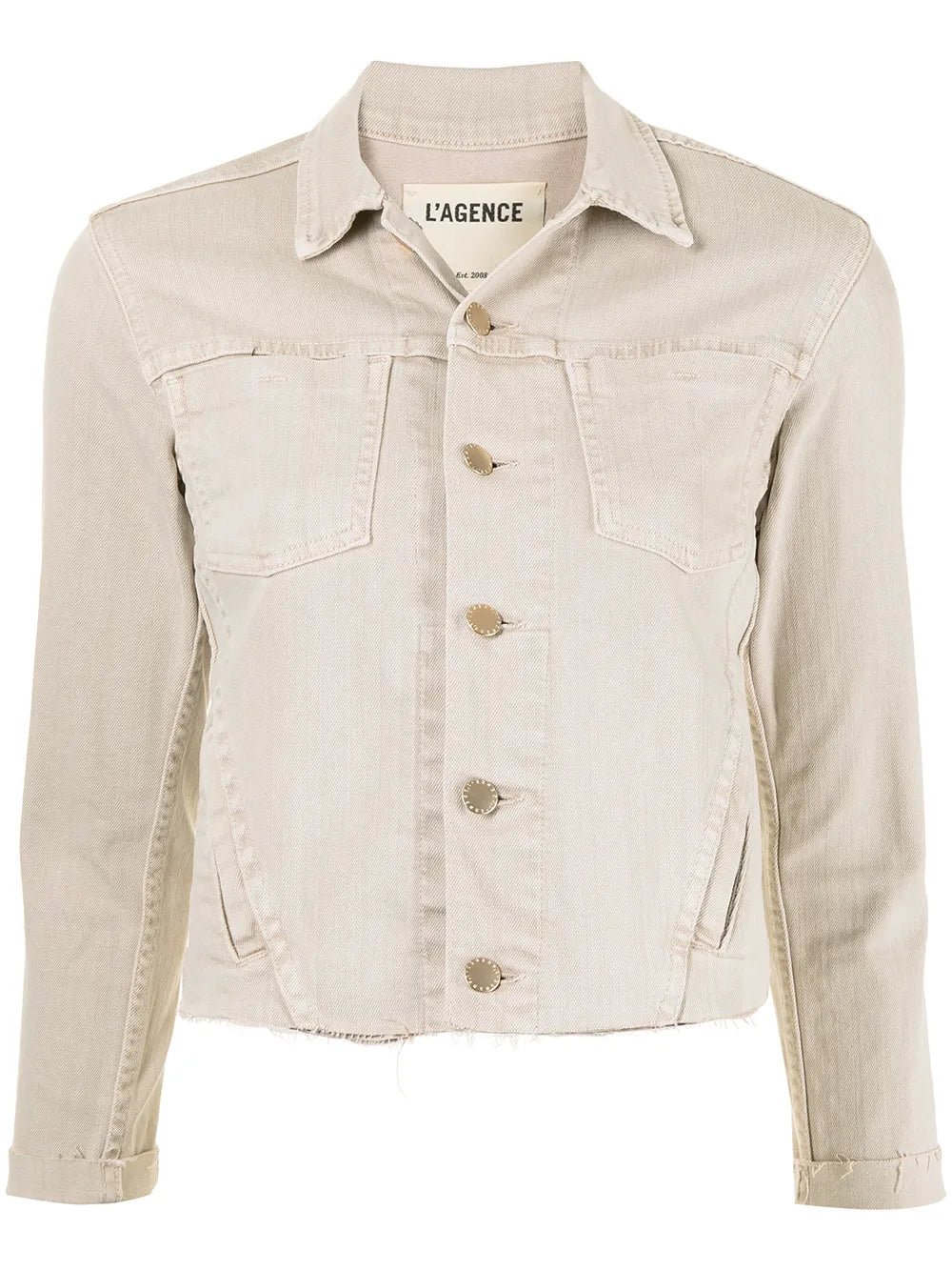 Janelle Raw-Edge Jacket