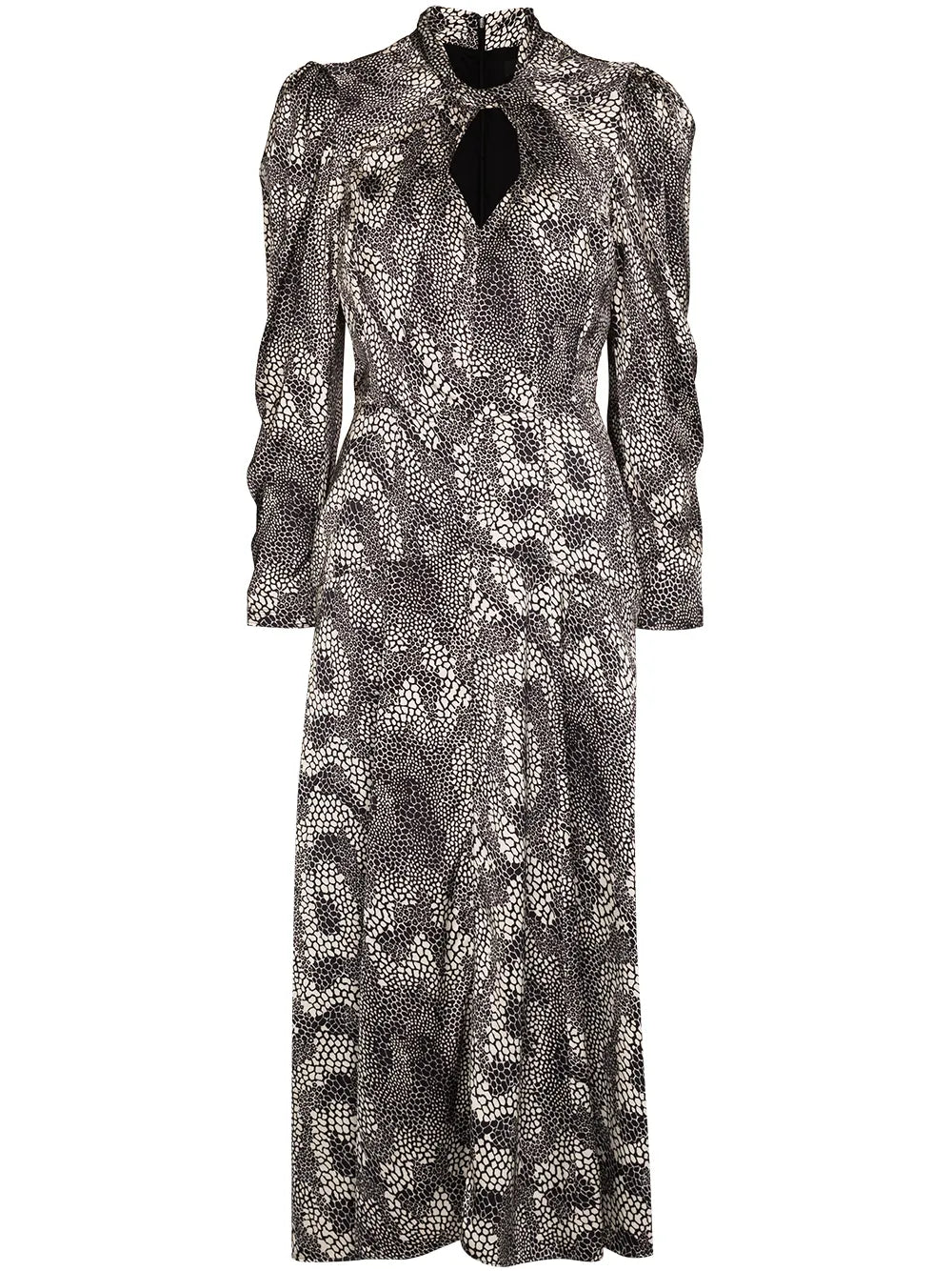Vilma Graphic-Print Maxi Dress