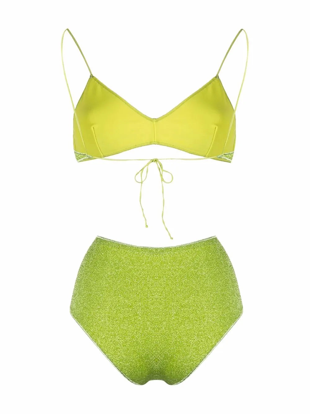 Lumiere High Waisted Bikini Set