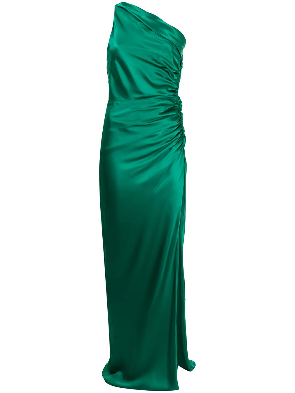 Asymmetric Gathered Gown