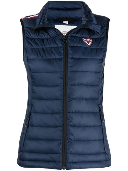 High-Neck Padded Gilet
