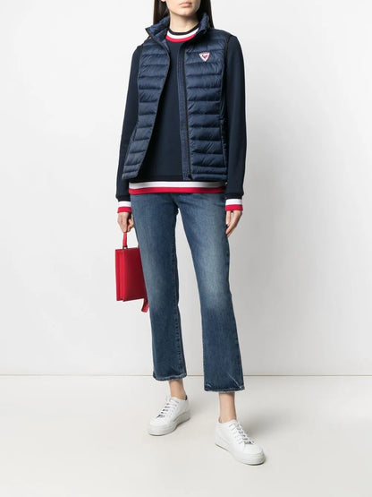 High-Neck Padded Gilet