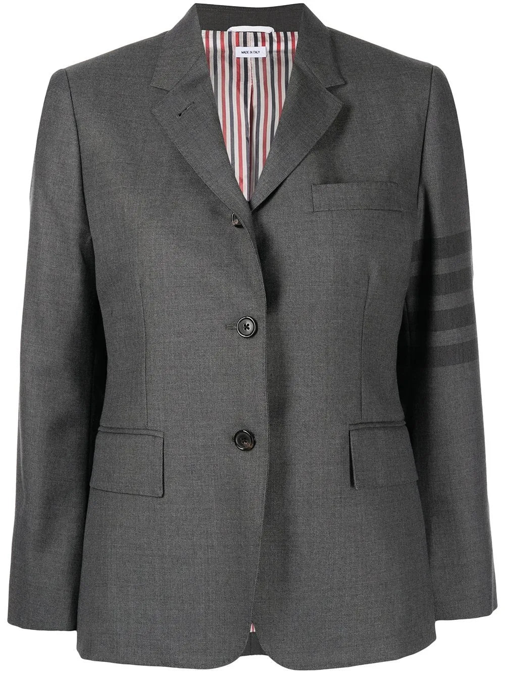 4-Bar Single-Breasted Blazer