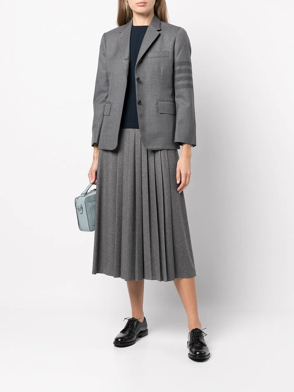 4-Bar Single-Breasted Blazer