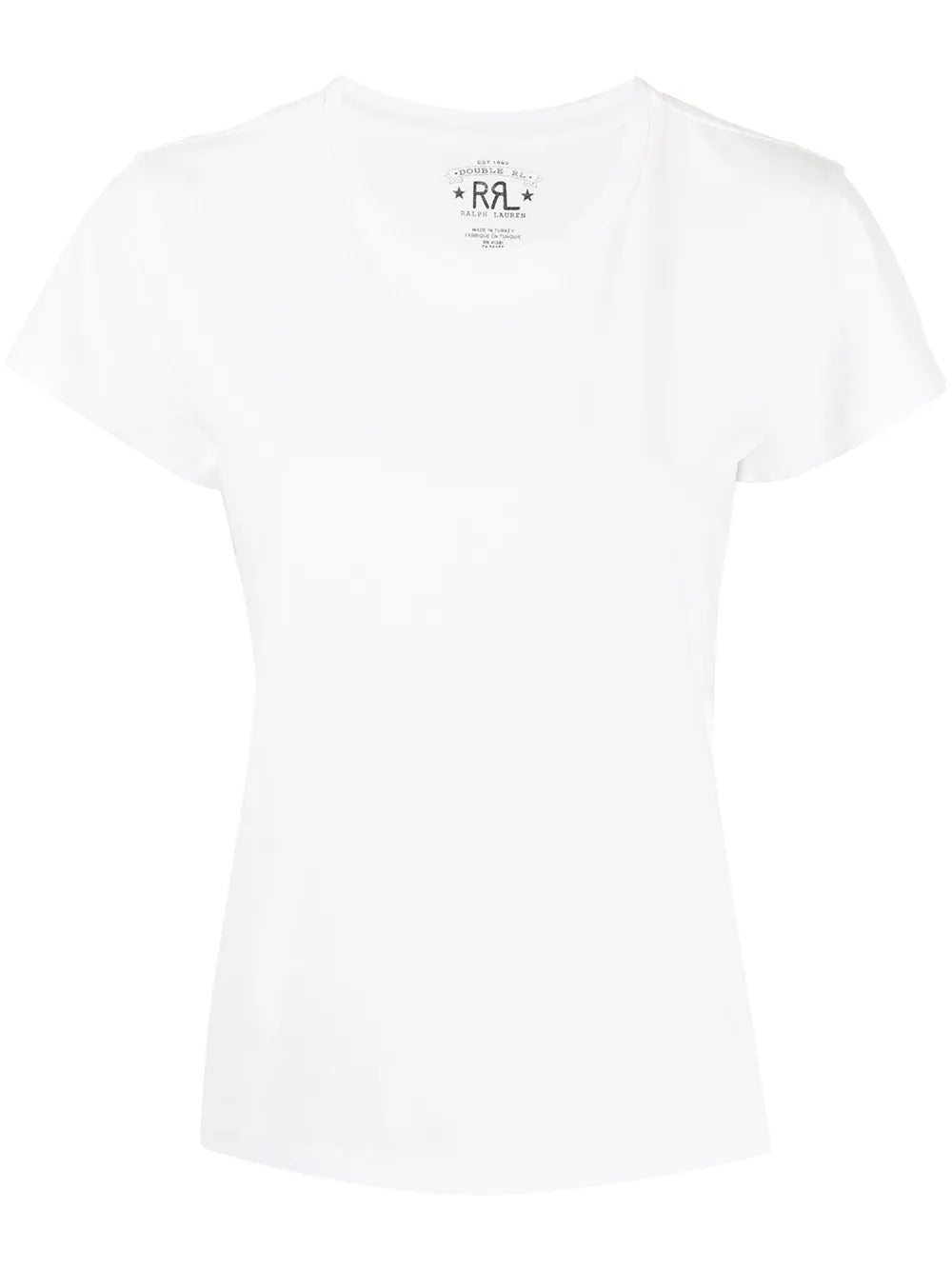 Embroidered Logo Cotton T-Shirt