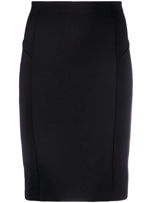 High-Waist Pencil Skirt