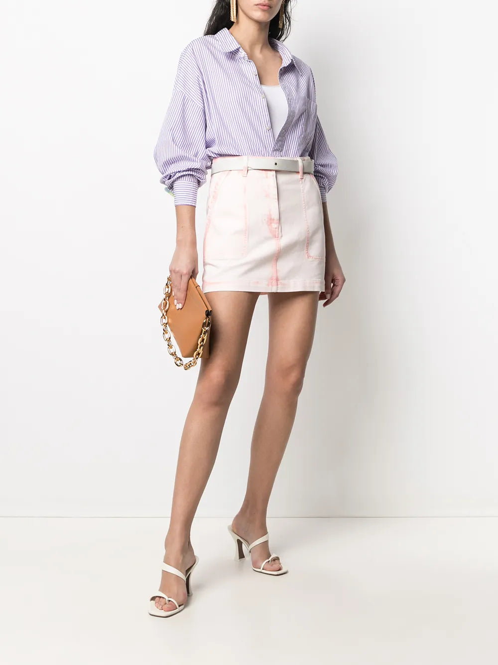 Denim Mini Skirt